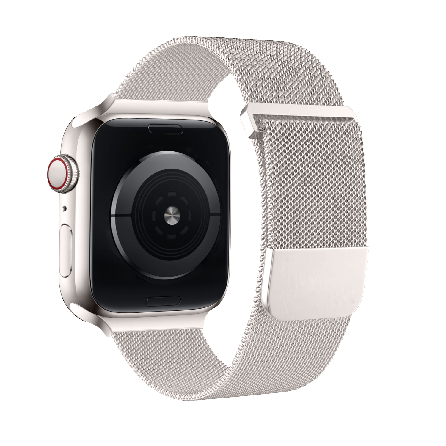 Bandz Apple Watch Milanese Loop Strap (Starlight)