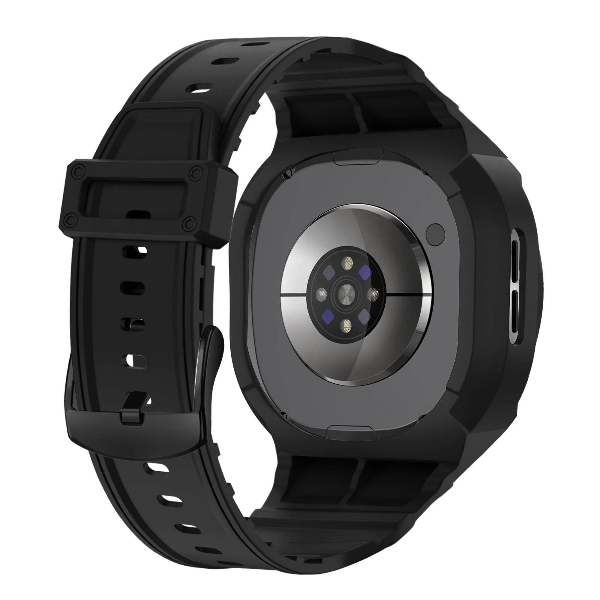 Samsung Galaxy Watch 8 - 44mm TPU Strap with Frame (Black)