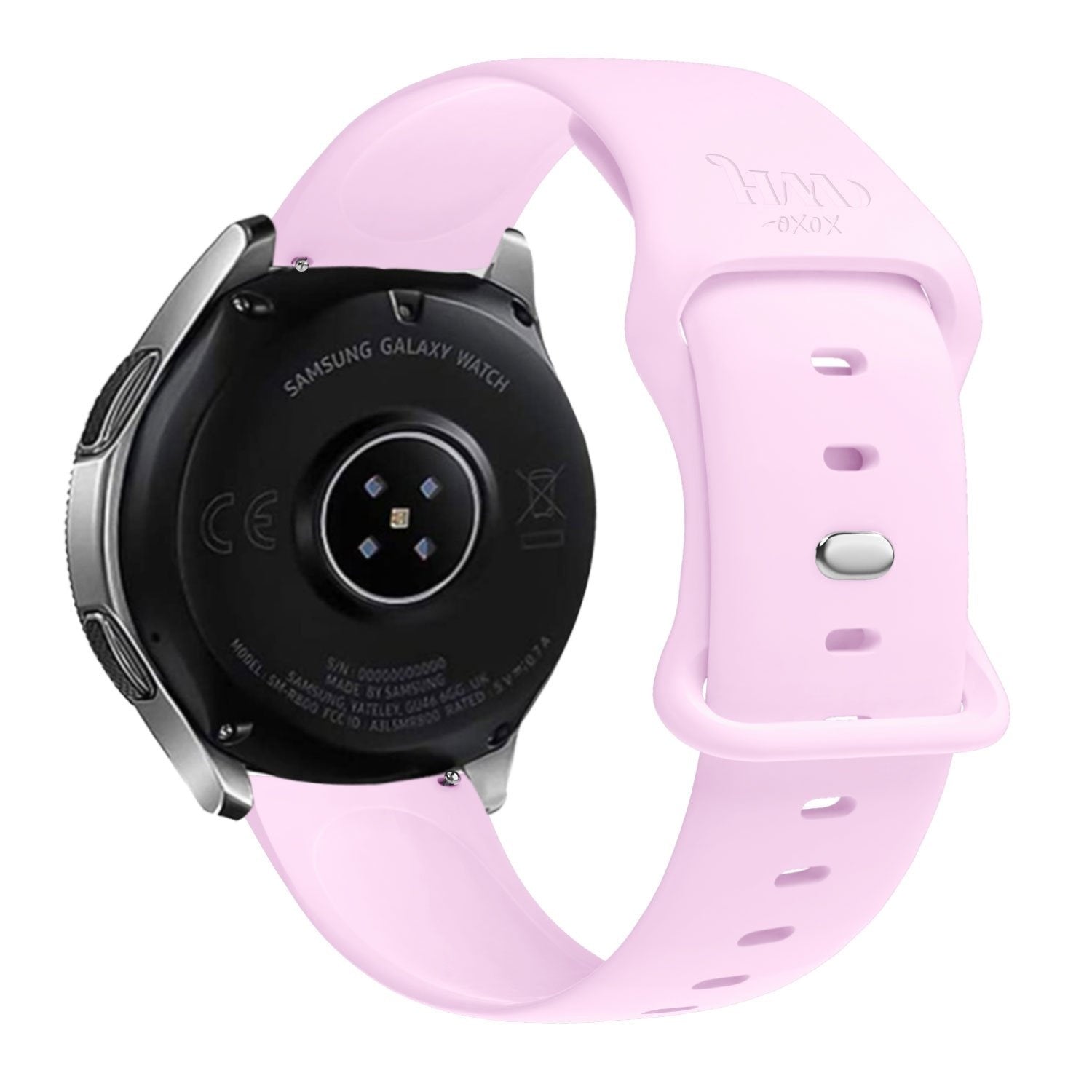 xoxo Wildhearts Samsung Galaxy Watch 5 - 40mm Silicone Strap (Bright Pink)