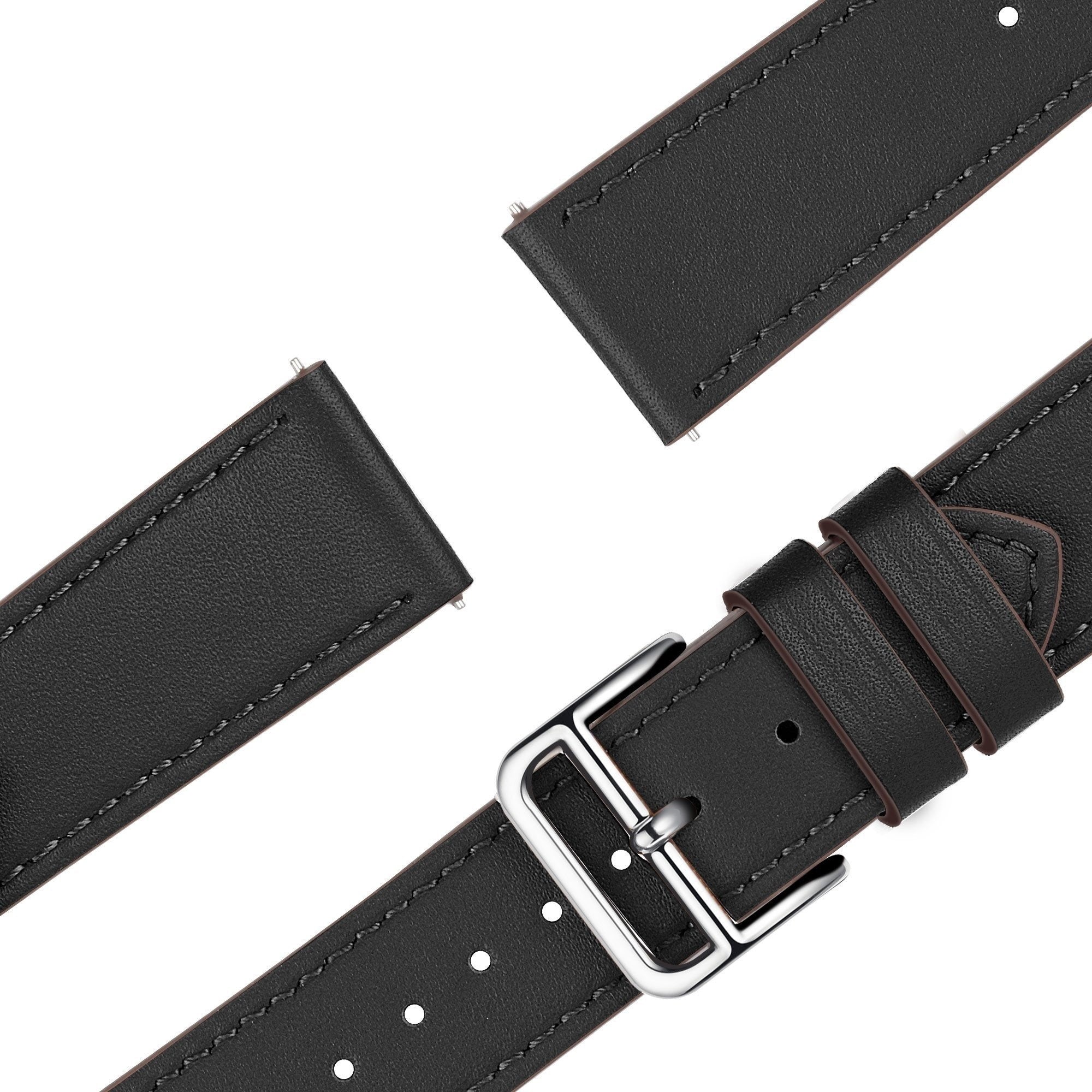 Bandz Honor Watch GS 3 Leather Bracelet 'Deluxe' (Black)