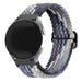 Samsung Galaxy Watch Active Woven Nylon Strap (Black/White)