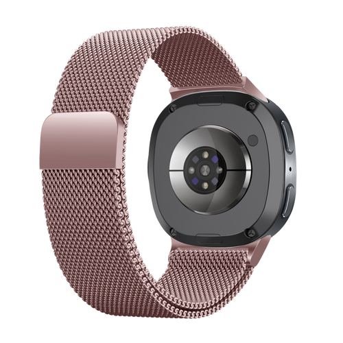 Samsung Galaxy Watch 8 - 44mm Milanese Strap (Rose Pink)