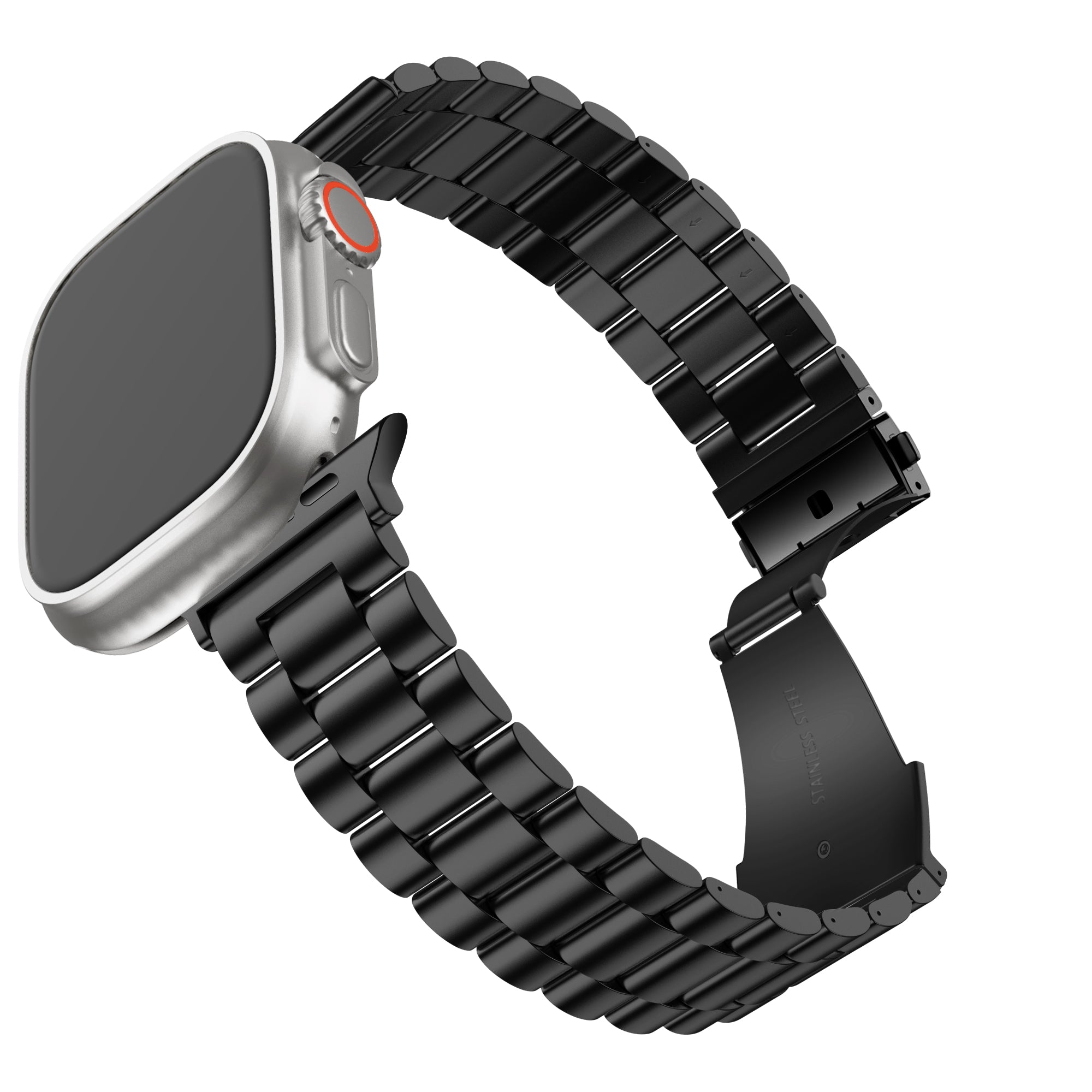 BALR Apple Watch Titanium Strap (Black)