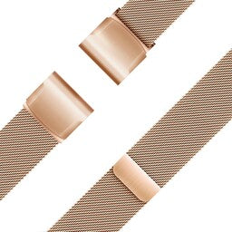 Bandz Garmin Instinct E - 40mm Milanese Loop Strap (Rose Gold)