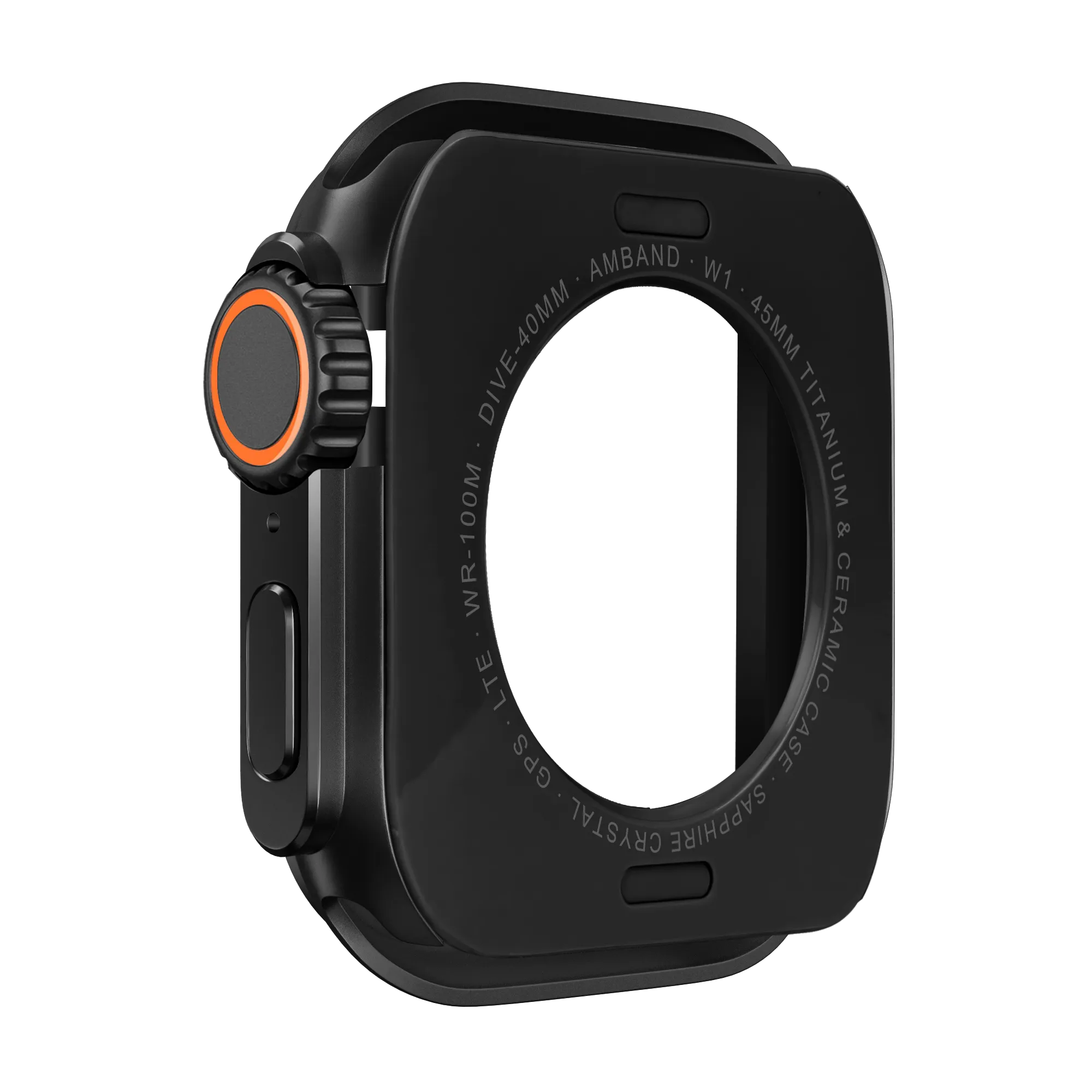 Bandz Apple Watch Metal Case (Black)
