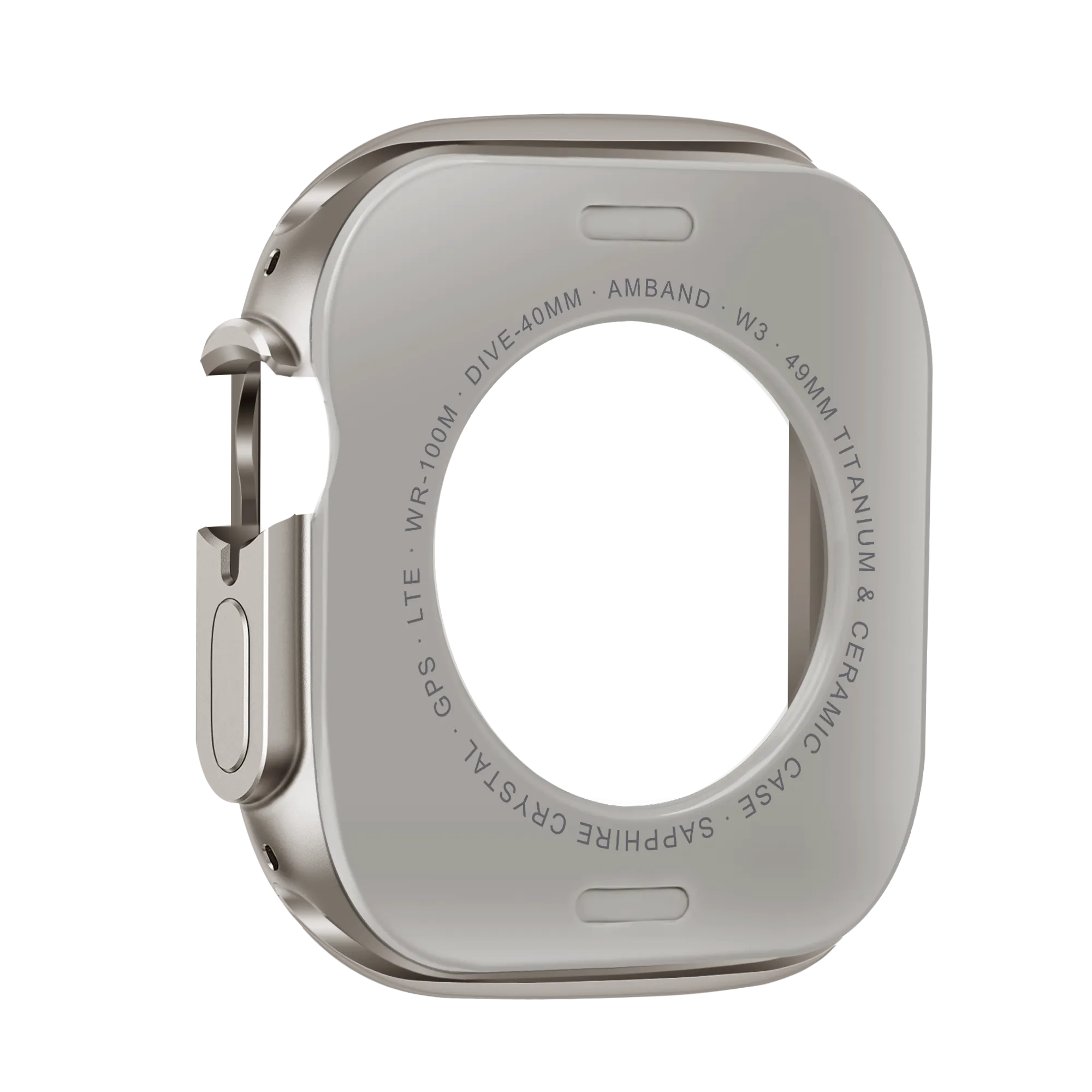 Bandz Apple Watch Ultra - 49mm Metal Case (Titanium)