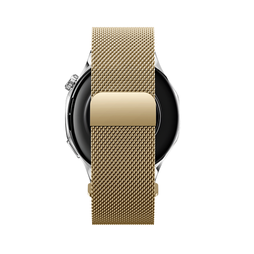 Bandz Withings Steel HR Sport Milanese Strap 'Easy fit' (Gold)