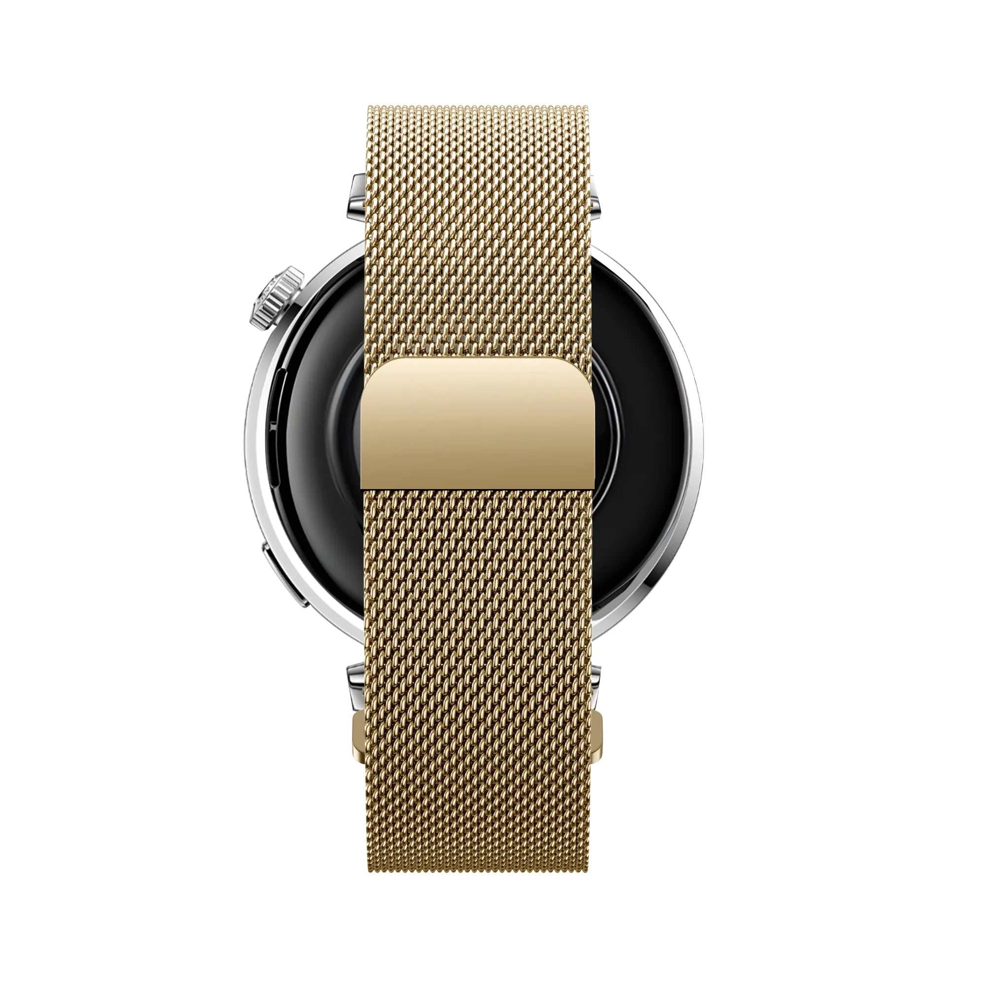 Bandz Huawei Watch GT 5 Pro - 42mm Milanese Strap 'Easy fit' (Gold)
