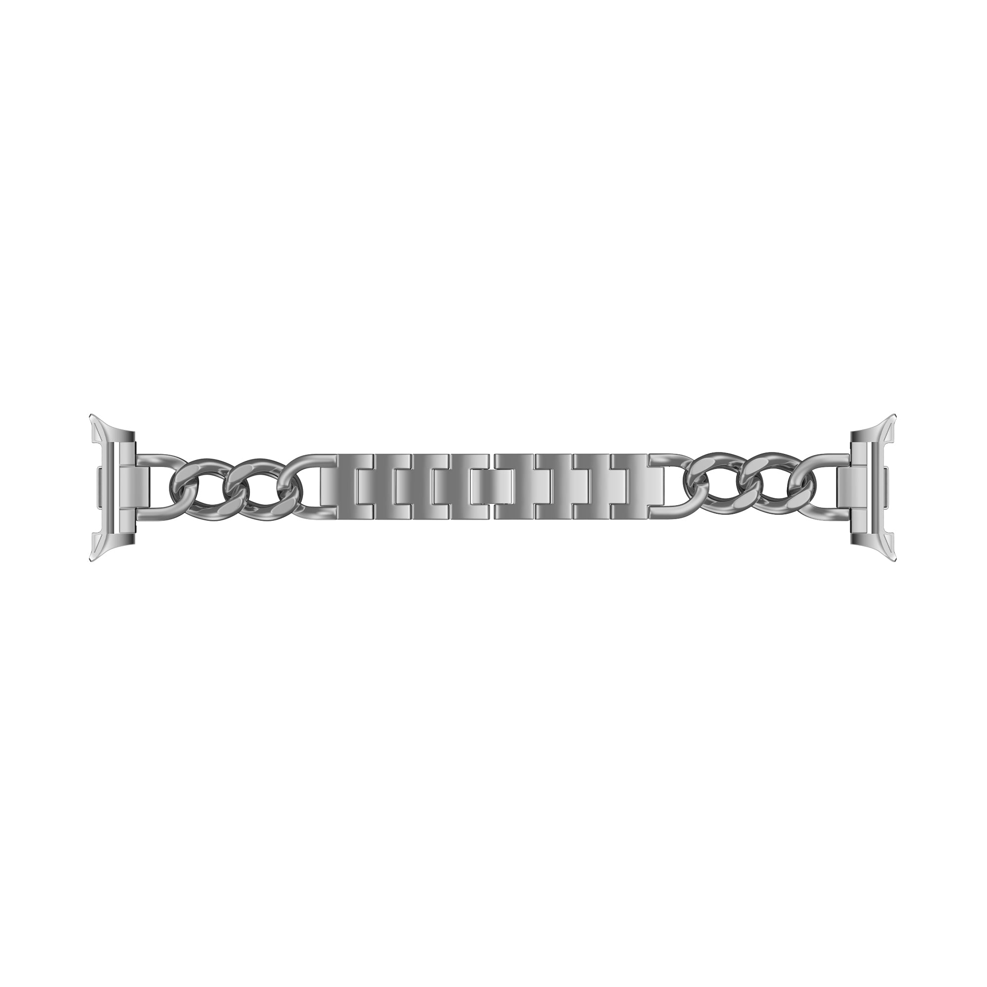 Samsung Galaxy Watch 8 Classic Steel Chain Strap (Silver)