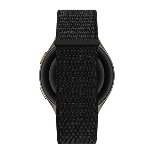 Bandz Amazfit Balance 2 Nylon Strap 'Easy fit' (Black)