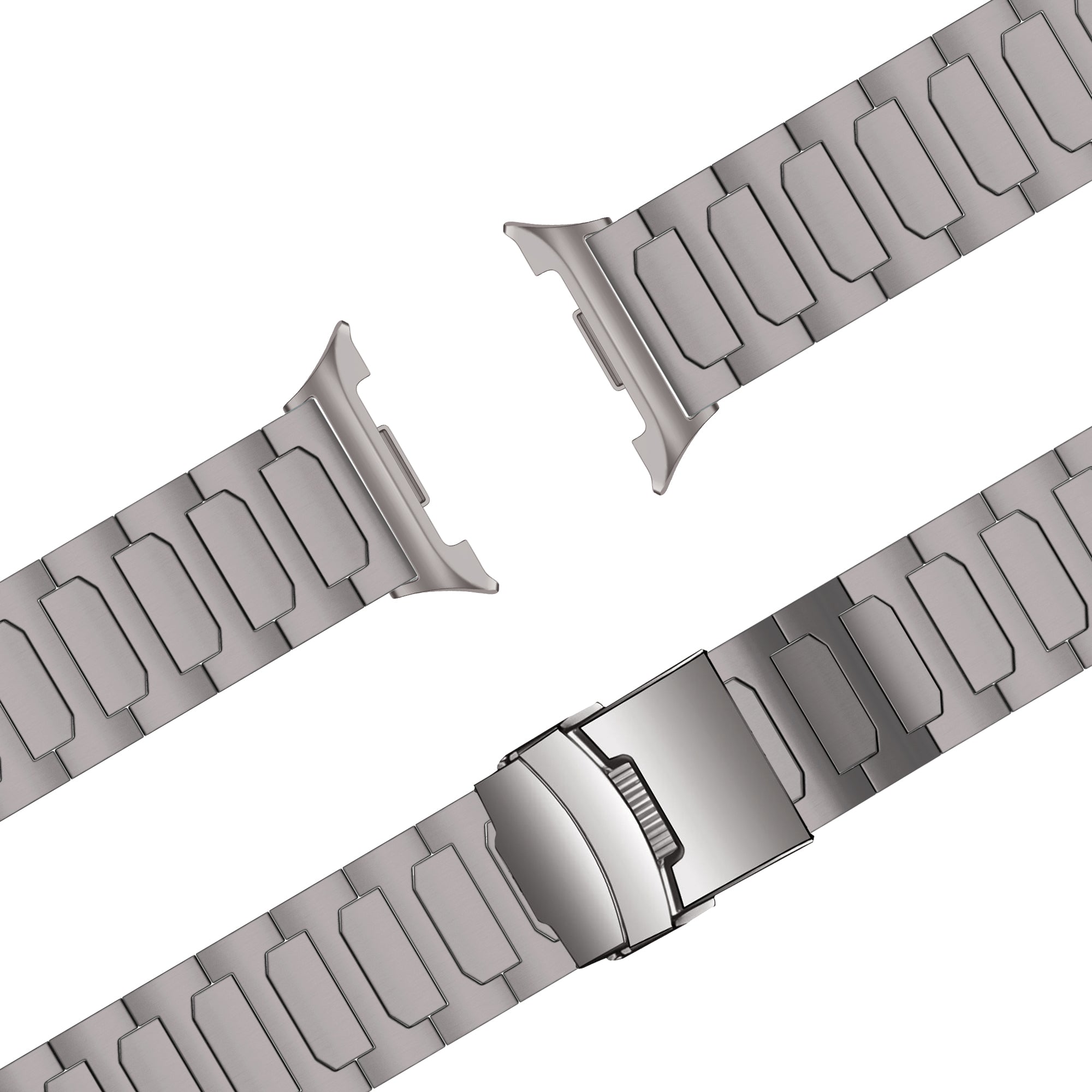 Bandz Samsung Galaxy Watch 8 - 40mm Titanium Strap 'Deluxe' (Titanium)