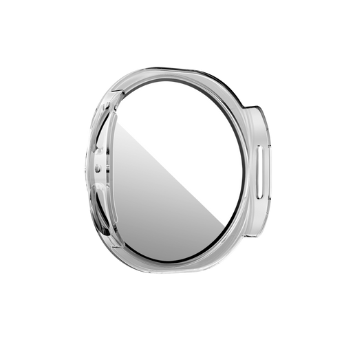 Bandz Samsung Galaxy Watch 8 - 44mm PC Cover with Glass (Transparent)