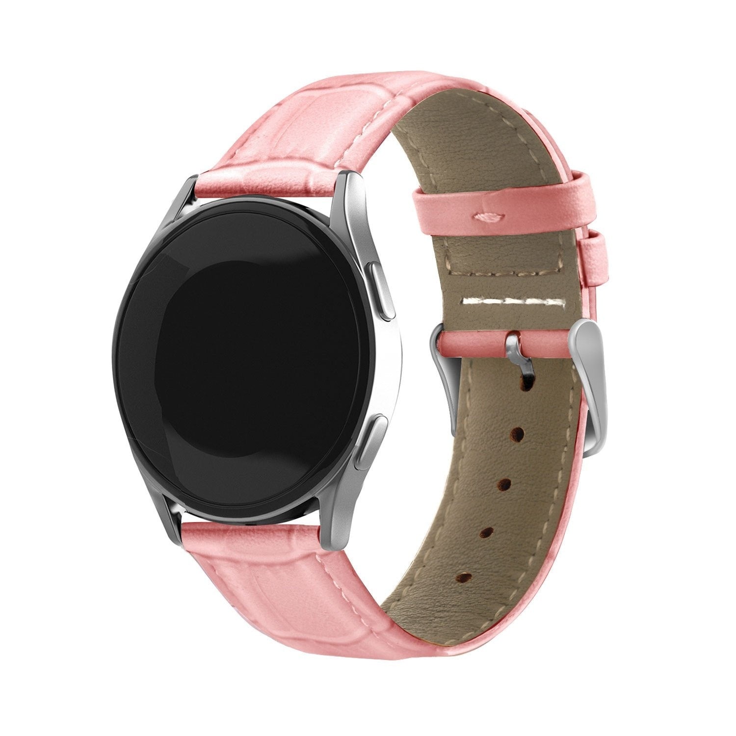 Withings ScanWatch 2 - 42mm Leather Strap Crocodile Grain (Soft Pink)