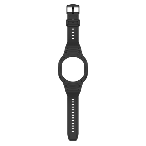 Samsung Galaxy Watch 8 - 44mm TPU Strap with Frame (Black)