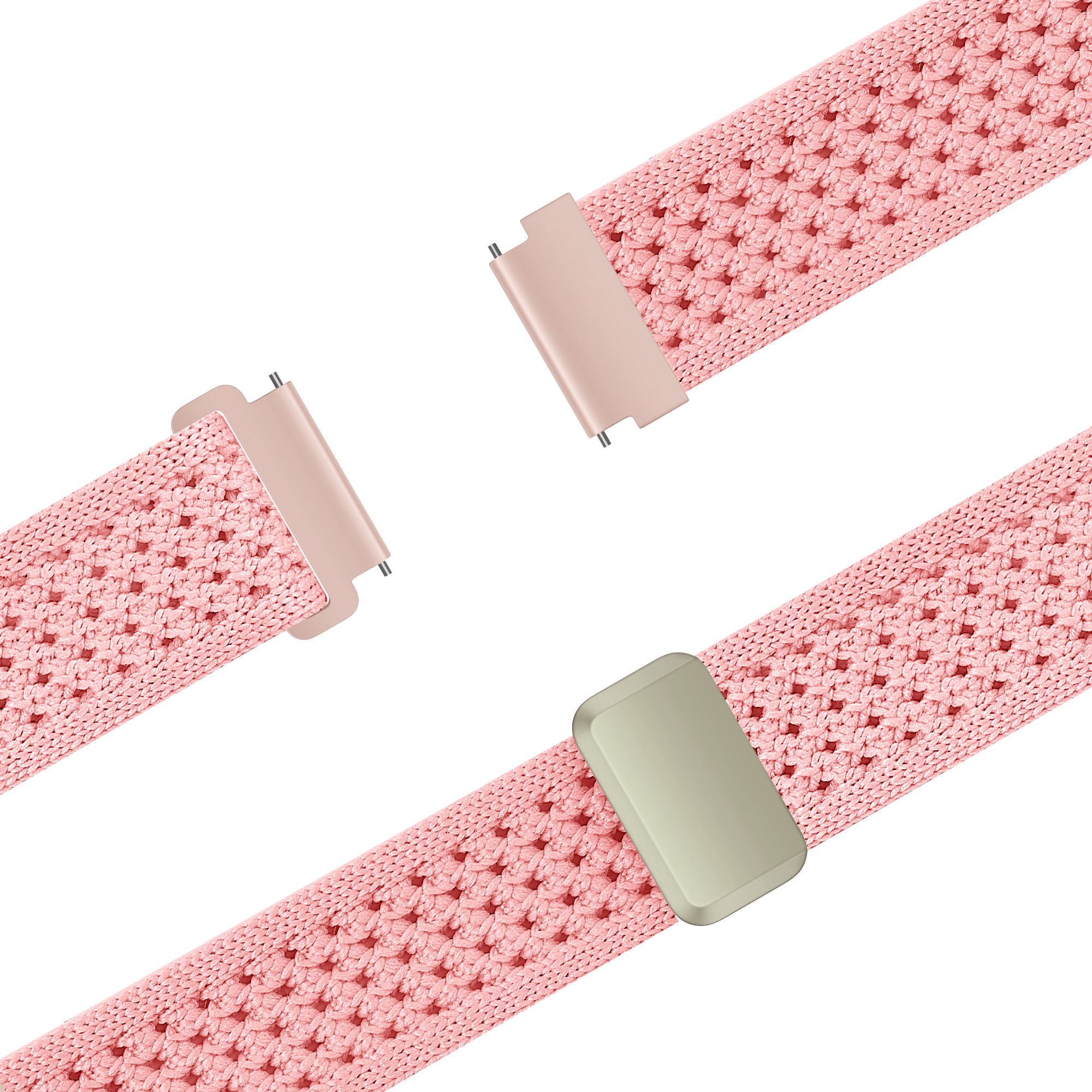 Bandz Garmin Bounce 2 Vintage Nylon Strap (Pink)