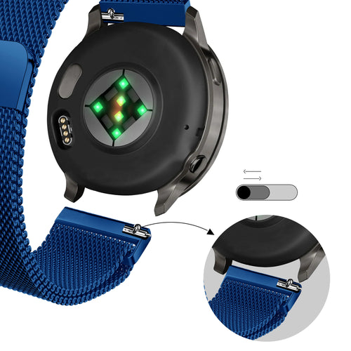 Bandz Garmin Approach J1 Milanese Loop Strap (Blue)