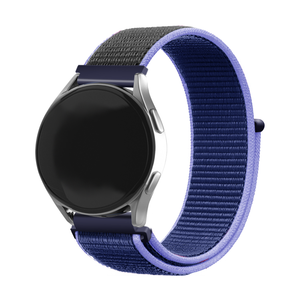 Garmin Vivoactive 4 Nylon Strap (Blue/Black)
