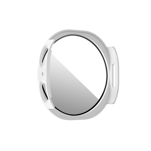 Bandz Samsung Galaxy Watch 8 - 40mm PC Cover with Glass (White)