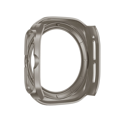 Bandz Samsung Galaxy Watch Ultra Bezel PC Case (Titanium with Orange)