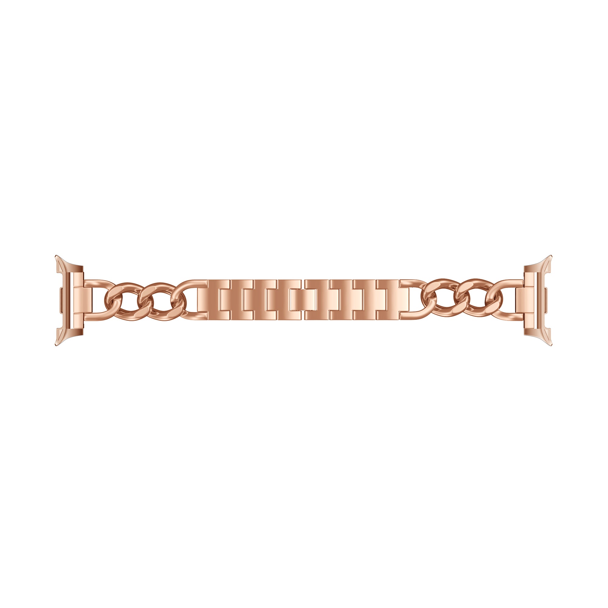 Samsung Galaxy Watch 8 Classic Steel Chain Strap (Rose Gold)