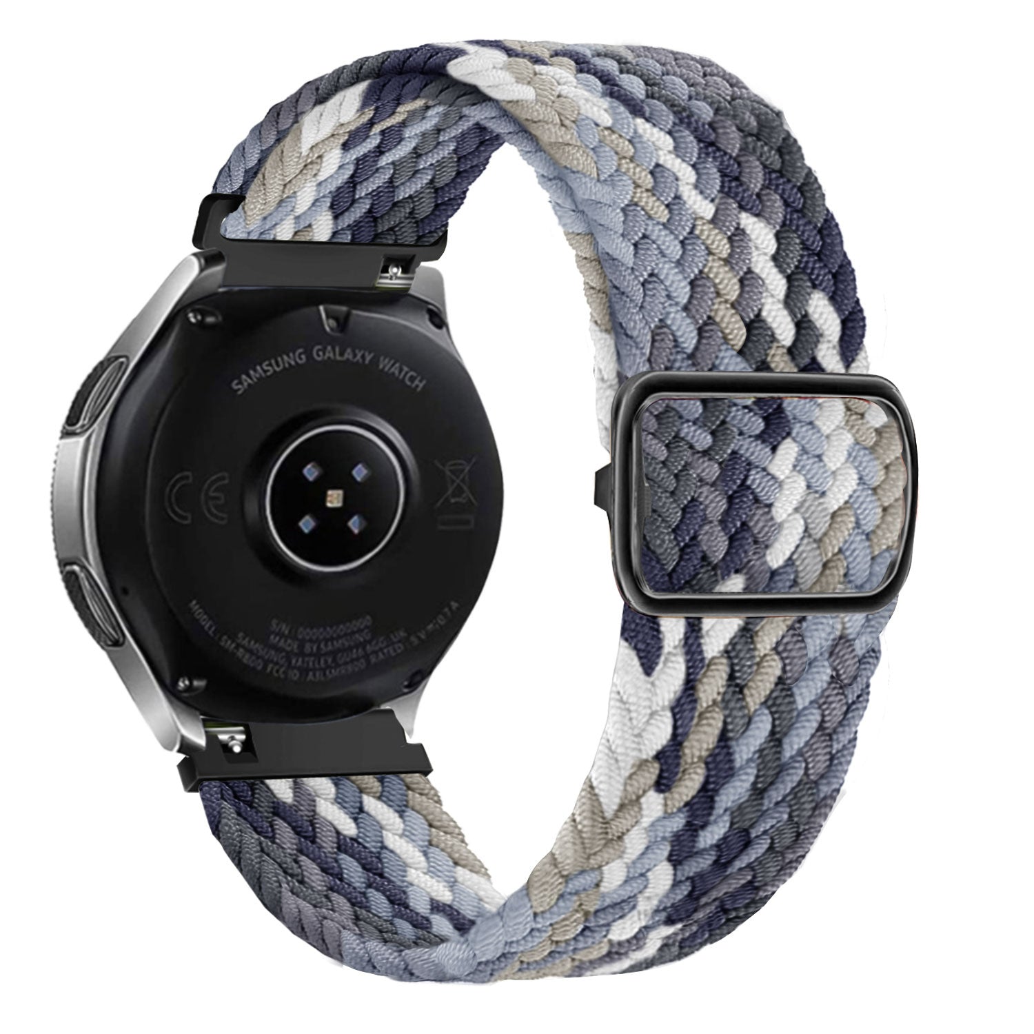 Amazfit Cheetah (Pro) Adjustable Braided Strap (Mandala Black)