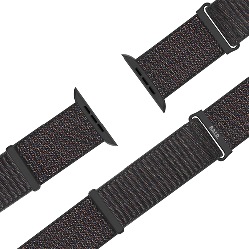 BALR Apple Watch Ultra Nylon Strap (Black)