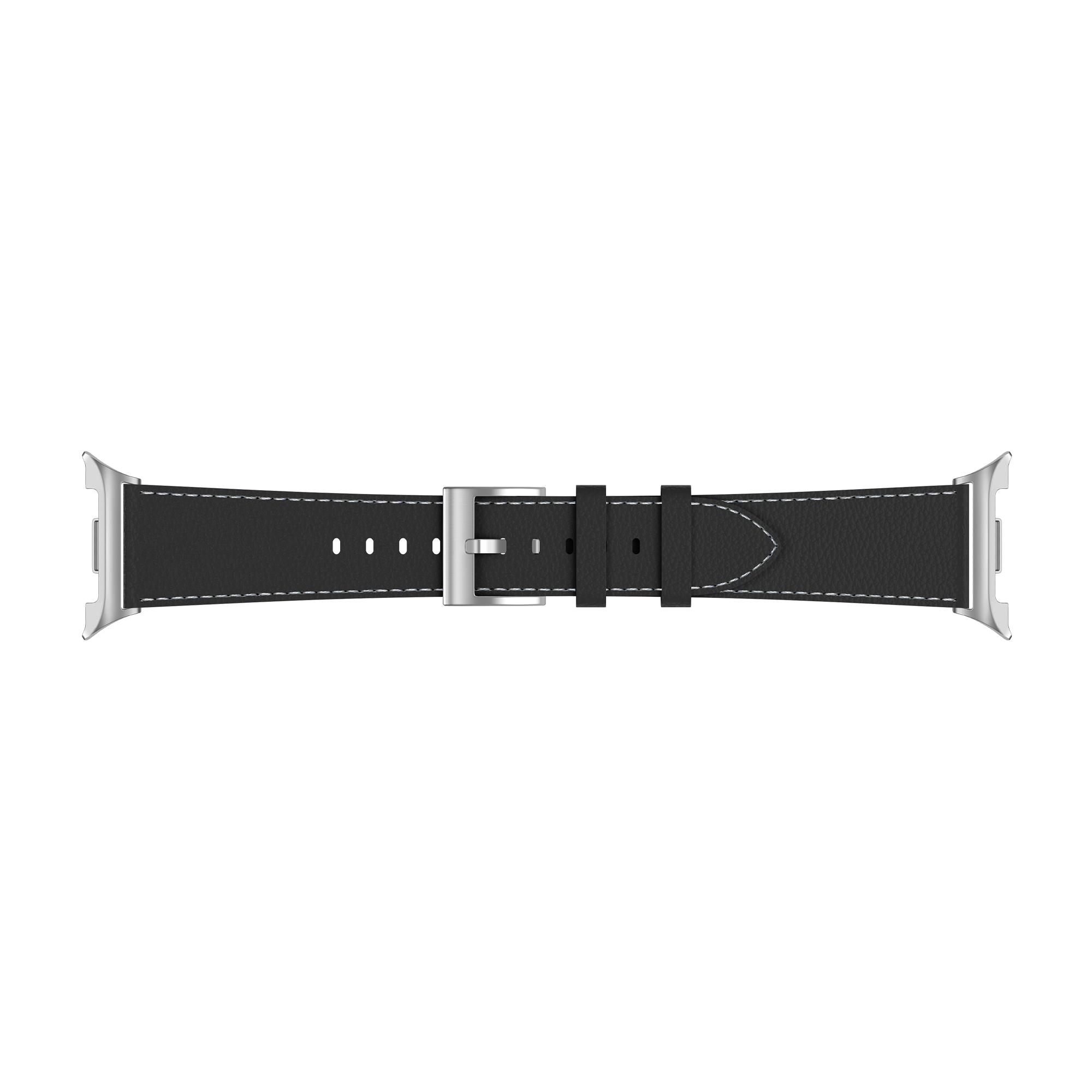 Samsung Galaxy Watch 8 - 44mm Leather Grain Strap (Black)