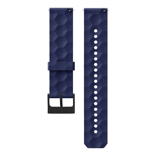 Suunto 9 Peak Silicone Hexa Strap (Dark Blue)