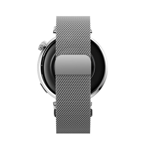 Bandz Huawei Watch GT 4 - 41mm Milanese Strap 'Easy fit' (Silver)