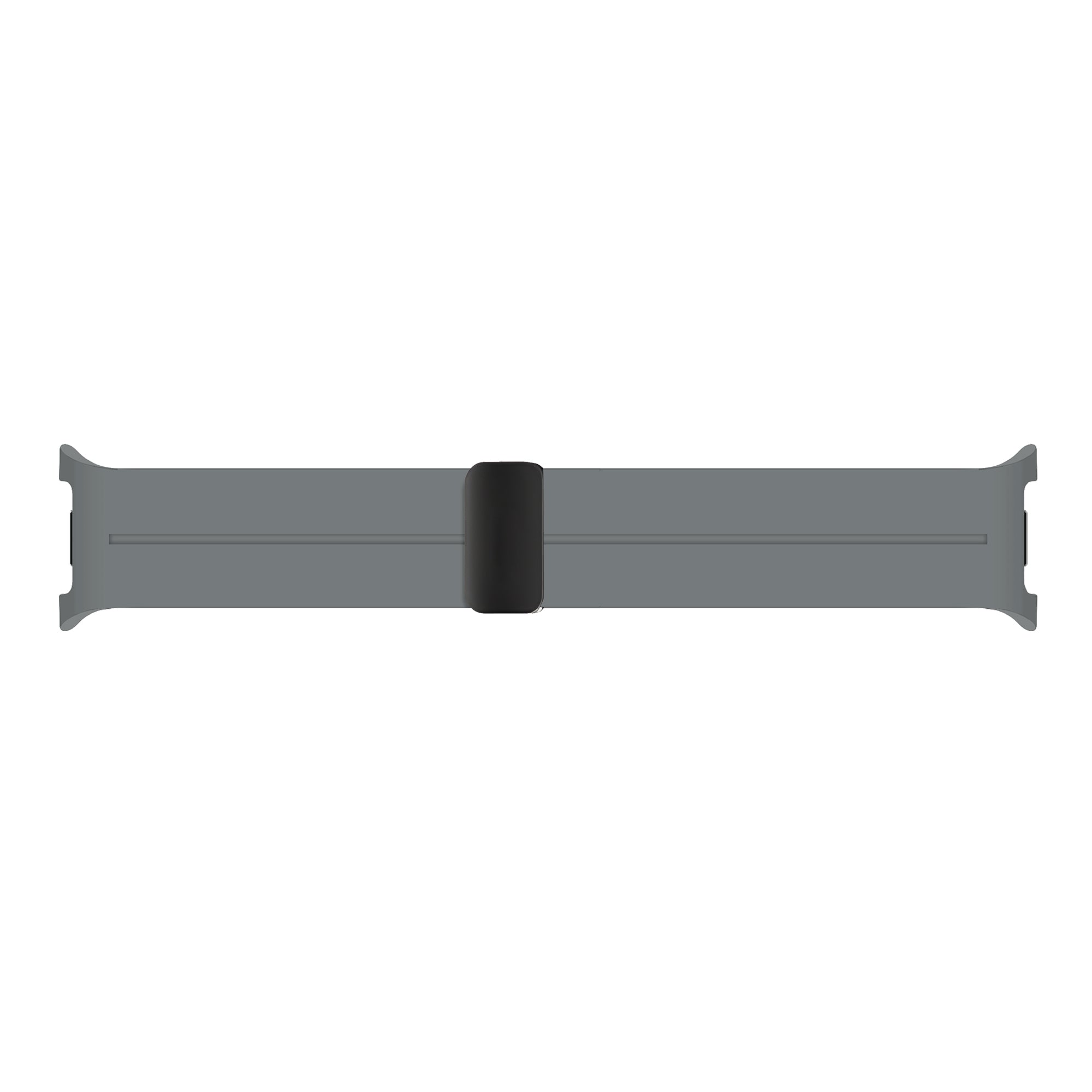Samsung Galaxy Watch 8 - 44mm D-Buckle Silicone Strap (Dark Grey)