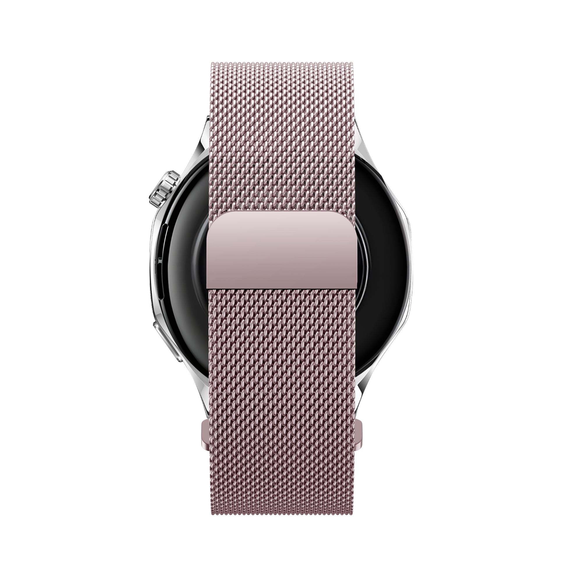 Bandz Coros Apex 42mm Milanese Strap 'Easy fit' (Pink)