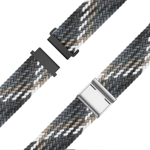 Bandz Garmin Vivomove HR Woven Nylon Strap (Slate)