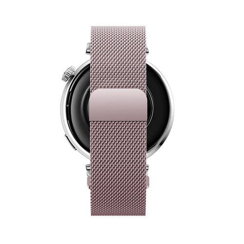 Bandz Fossil Gen 5e - 42mm Milanese Strap 'Easy fit' (Pink)