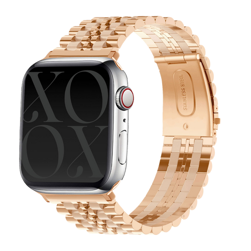xoxo Wildhearts Apple Watch Steel Strap (Rose Gold)