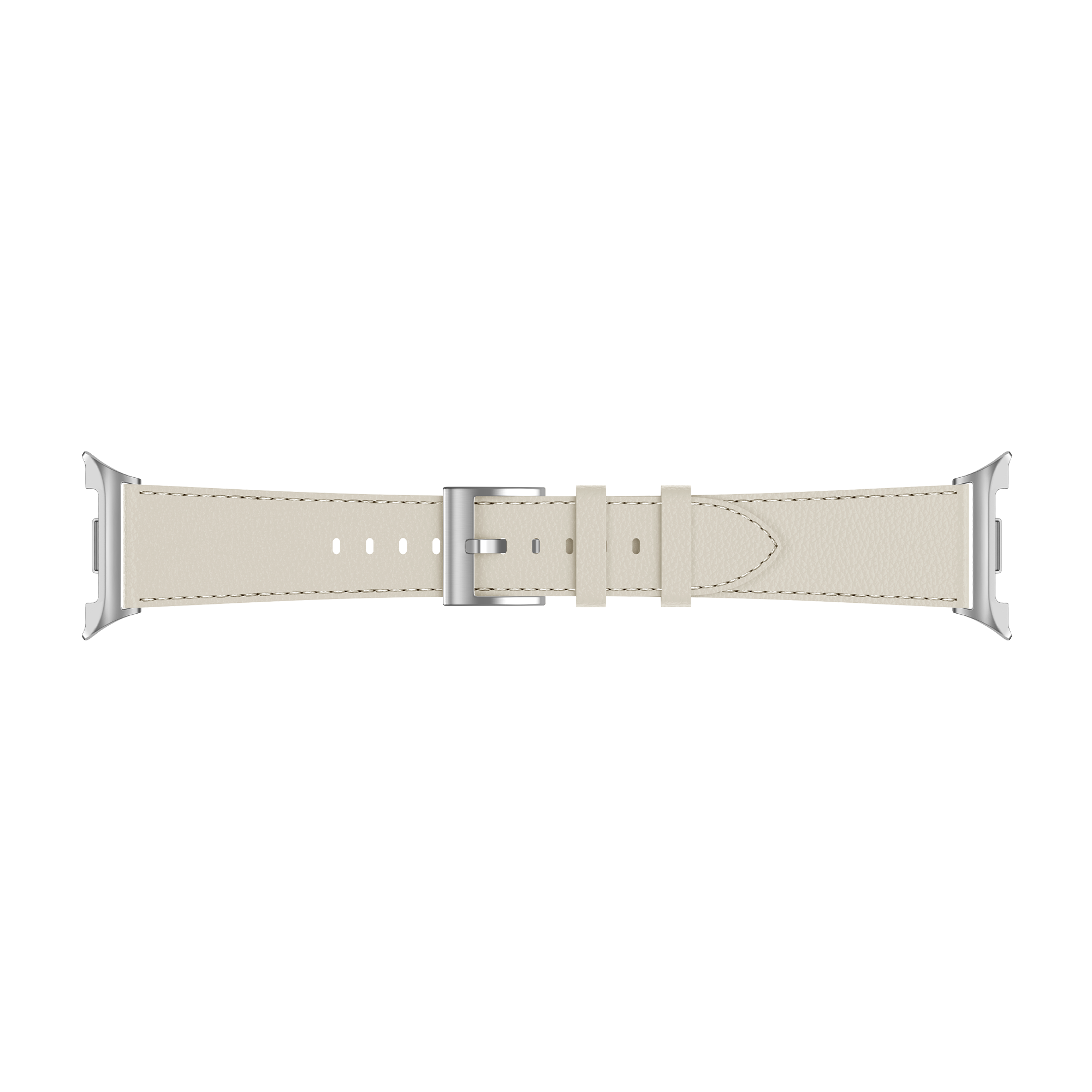 Samsung Galaxy Watch 8 - 40mm Leather Grain Strap (Beige)