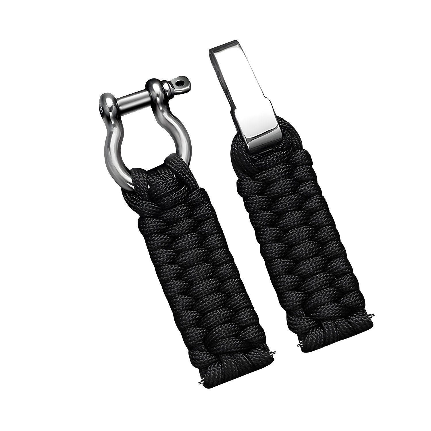 Watch 2 Nylon Rope Strap (Black) 