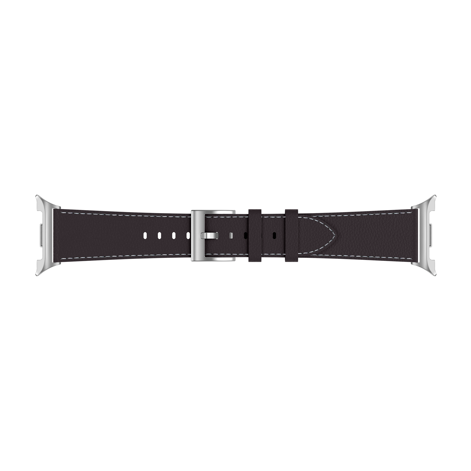 Samsung Galaxy Watch 8 - 40mm Leather Grain Strap (Coffee Brown)
