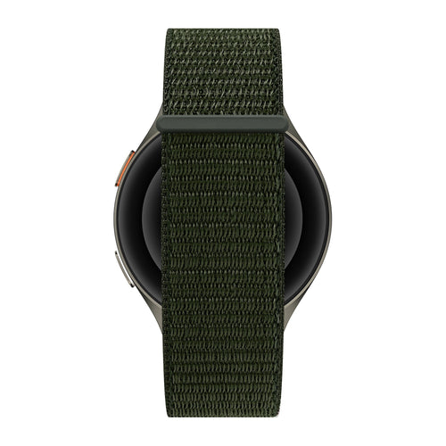 Bandz Huawei Watch GT 6 - 46mm Nylon Strap 'Easy fit' (Green)