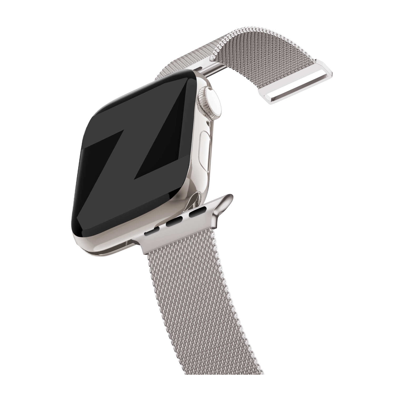 Bandz Apple Watch Milanese Loop Strap (Starlight)