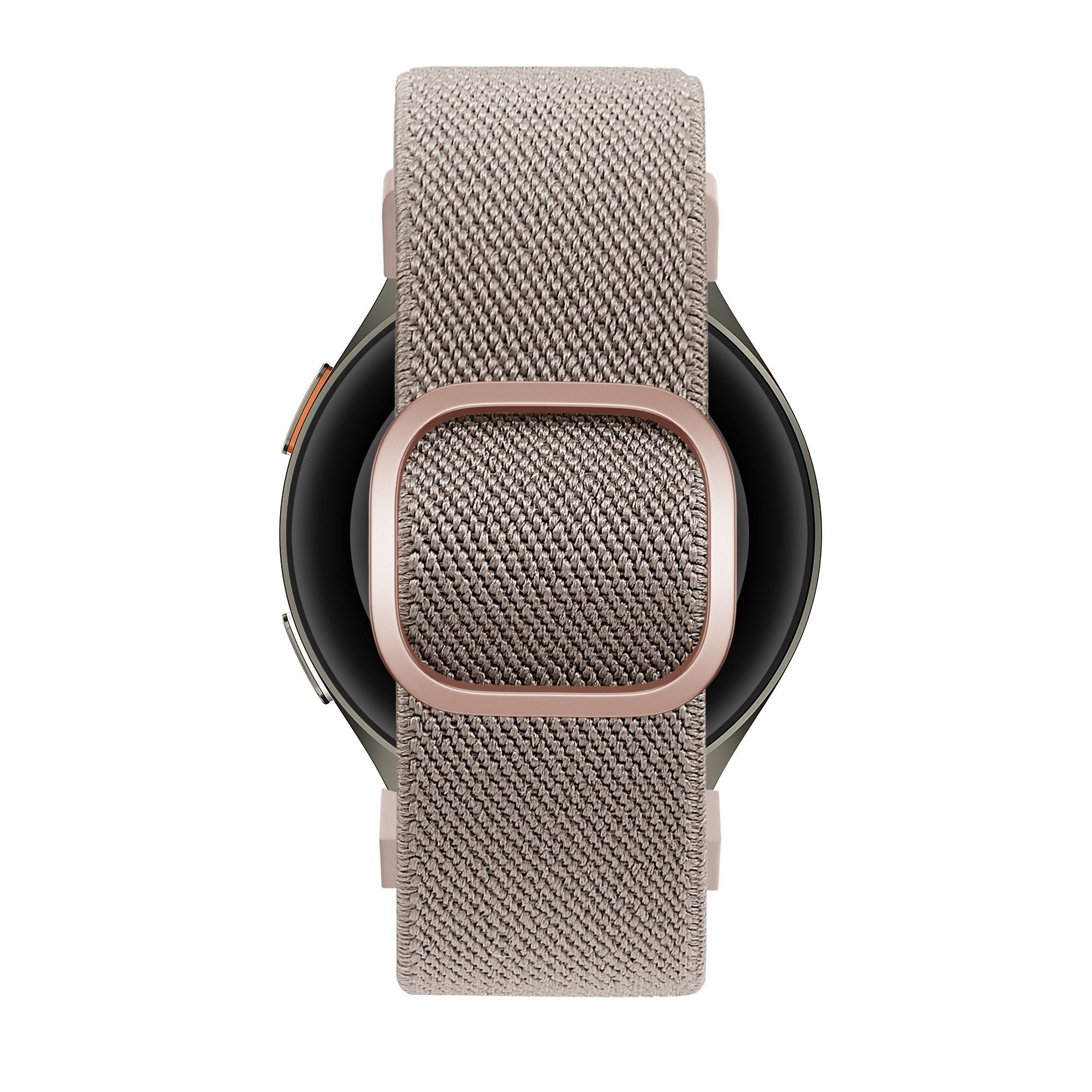 Bandz Samsung Galaxy Watch 4 Classic 42mm Elastic Strap 'Easy Fit' (Milk Tea)