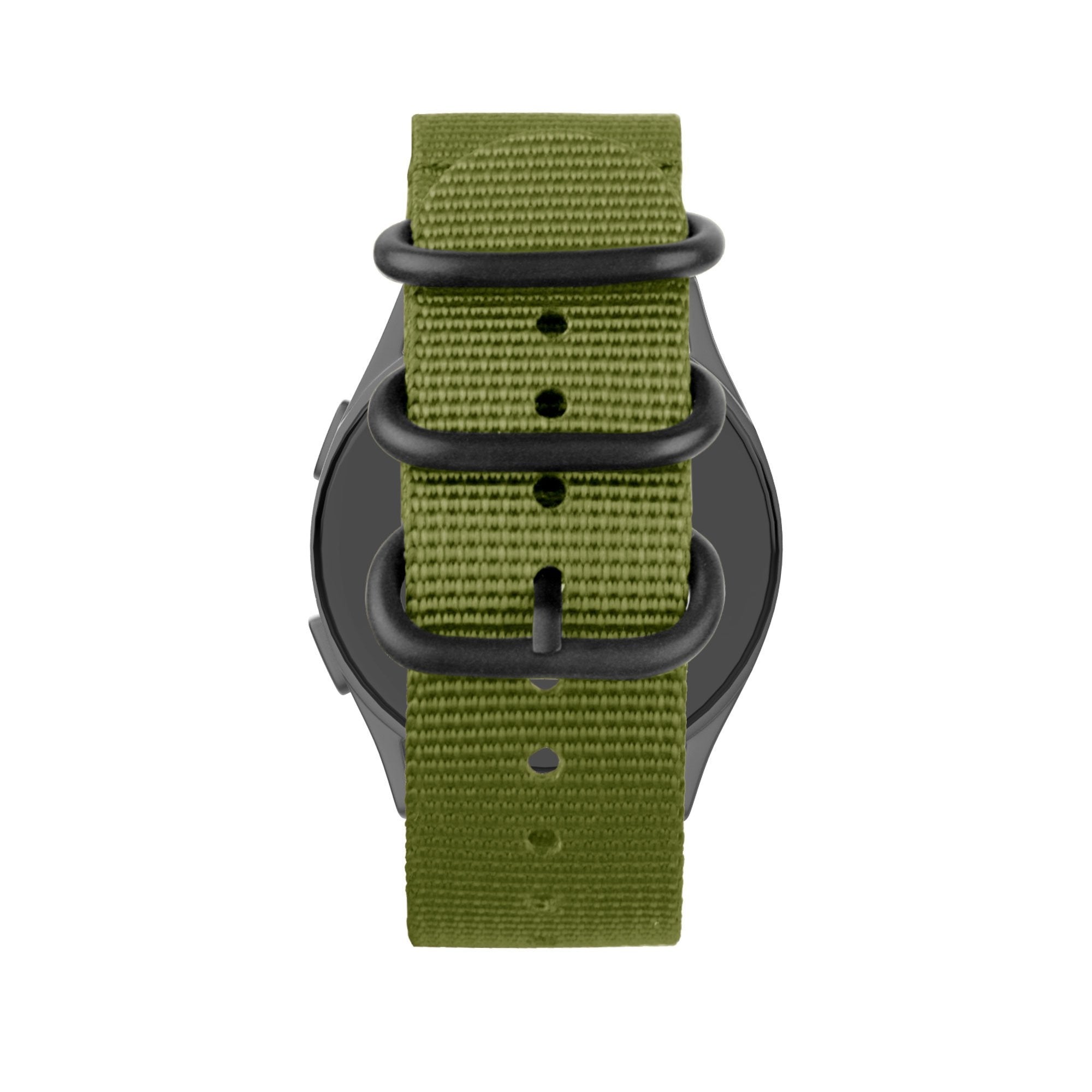 Bandz Oppo Watch X Buckled Nylon Strap (Green)