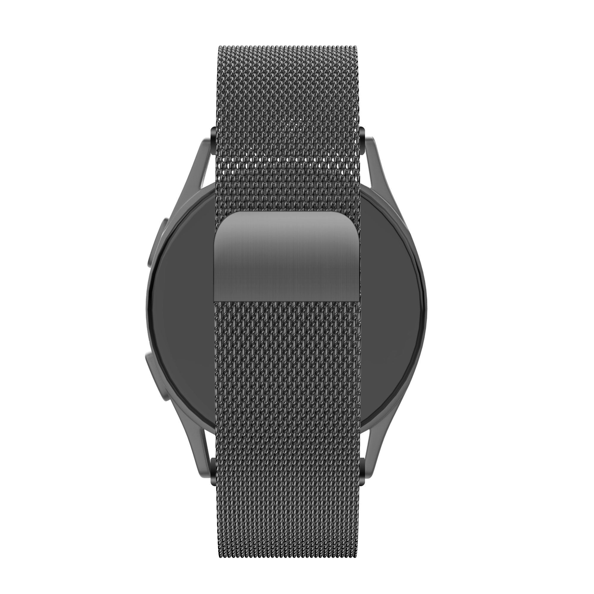 Bandz Watch 4 Pro Milanese Loop Strap (Black)