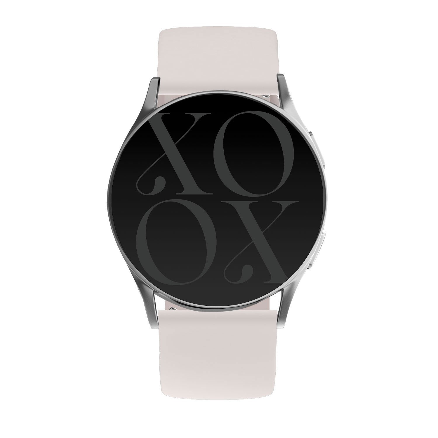 xoxo Wildhearts Samsung Galaxy Watch 6 - 44mm Silicone Strap (Beige)