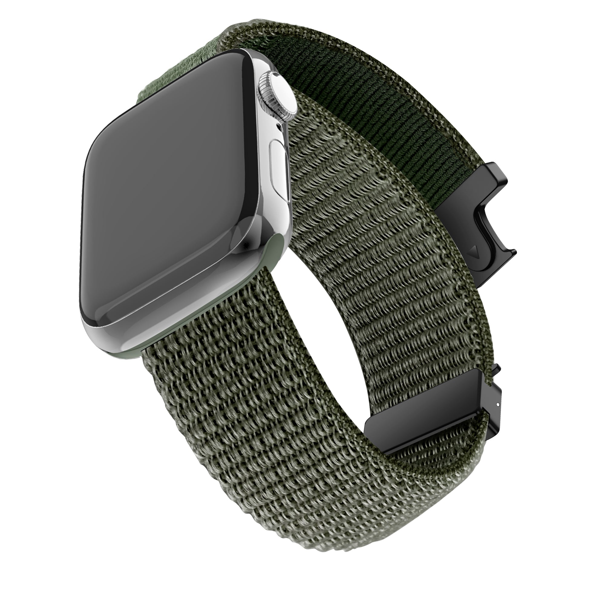 Bandz Apple Watch Nylon Strap 'Classic' with P-Buckle (Army Green)