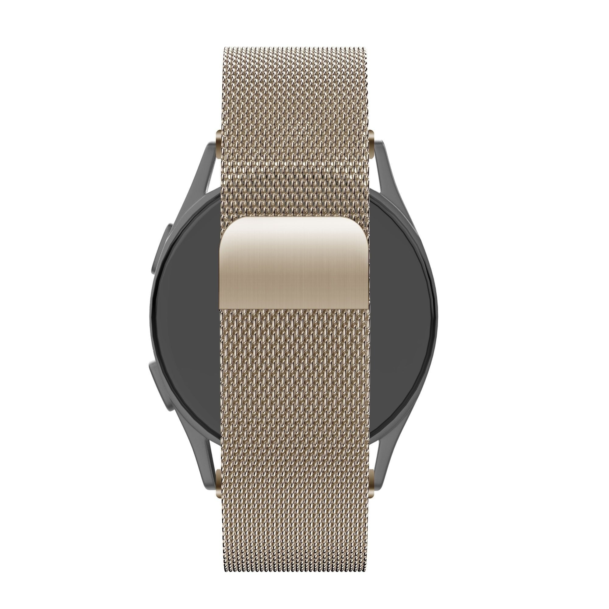 Bandz Amazfit Active 2 Milanese Loop Strap (Champagne)