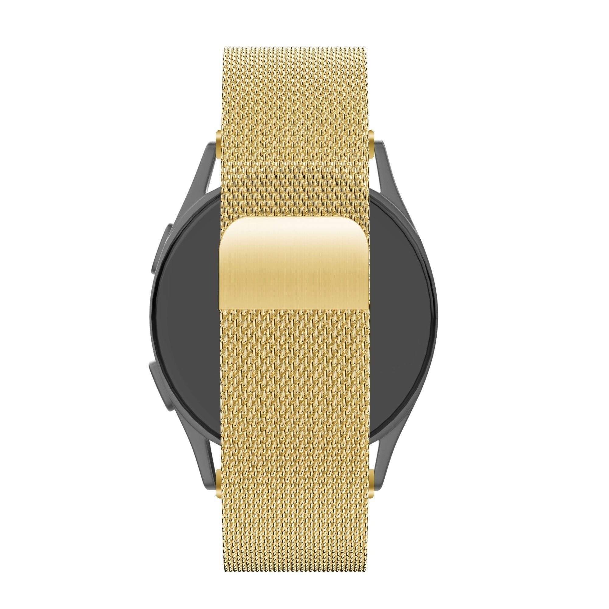 Bandz Amazfit Active 2 Milanese Loop Strap (Gold)