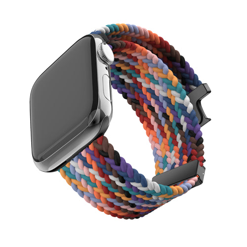 Bandz Apple Watch Ultra Braided Strap P-Buckle (Rainbow)
