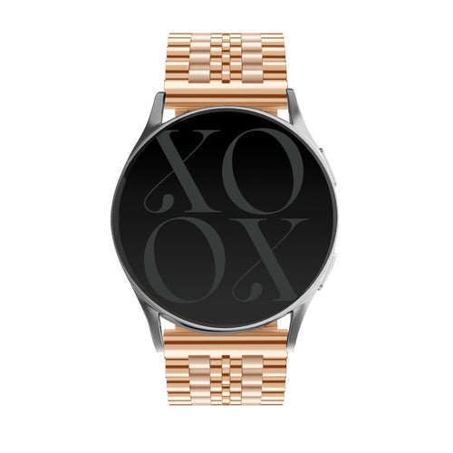 xoxo Wildhearts Samsung Galaxy Watch 42mm Steel Strap (Rose Gold)