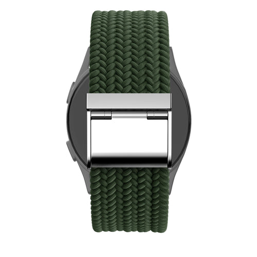 Bandz OnePlus Watch 3 Woven Nylon Strap (Olive Green)