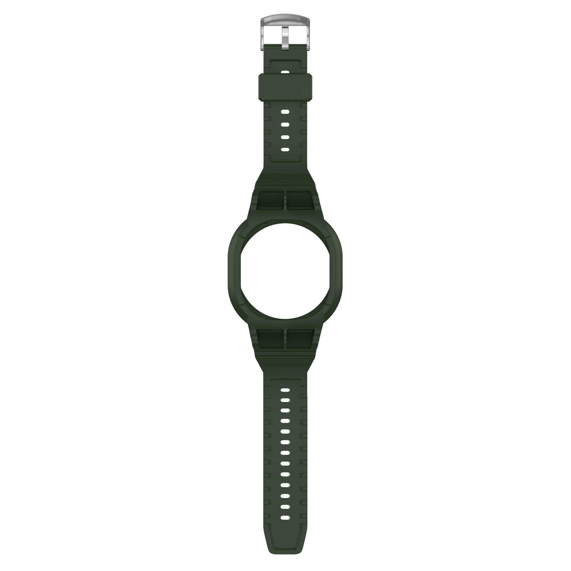 Samsung Galaxy Watch 8 - 44mm TPU Strap with Frame (Green)
